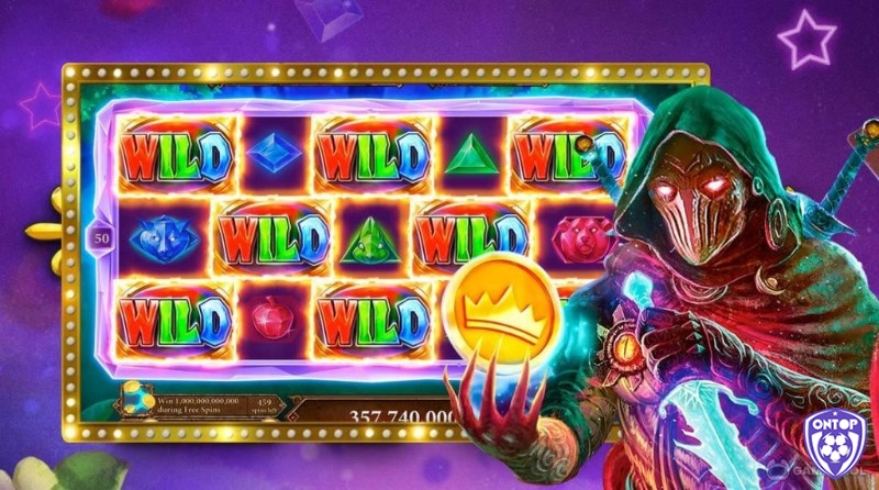 Hình dáng của biểu tượng Wild trong slot game thường là chữ WILD