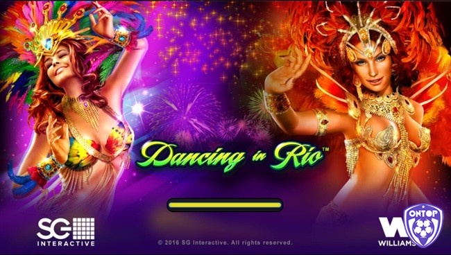 Dancing in Rio Hot Jackpot có chủ đề về lễ hội hoá trang nổi tiếng ở Rio de Janeiro
