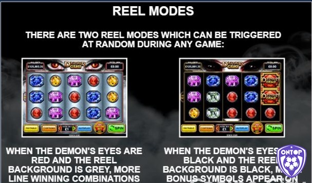Demon gems có 2 chế độ chơi xuất hiện ngẫu nhiên