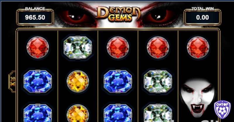Demons gems có cấu trúc lưới 5x3