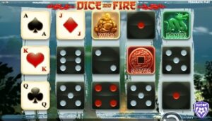 Dice On Fire: Slot xúc xắc sáng tạo cùng những lá bài