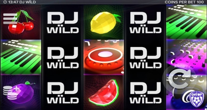 Biểu tượng hoang dã được mô tả bằng logo DJ Wild
