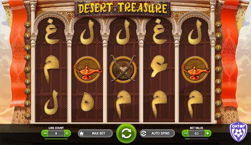 Chơi Desert Treasure chỉ với vài bước đơn giản