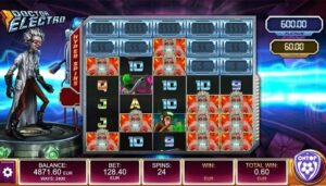 Doctor Electro Jackpot slot: Phòng thí nghiệm điên rồ