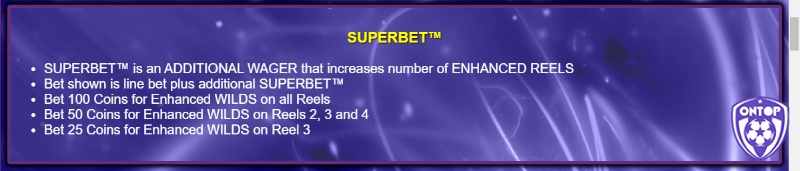 Superbet là một cá cược bổ sung giúp tăng số lượng quay nâng cao