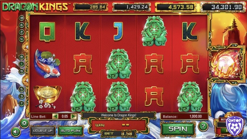 Dragon Kings Jackpot mang đậm chủ đề Trung Quốc