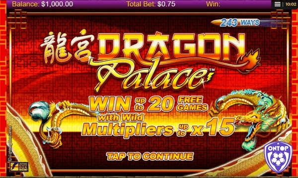 Dragon Palace lấy cảm hứng từ văn hoá Trung Quốc