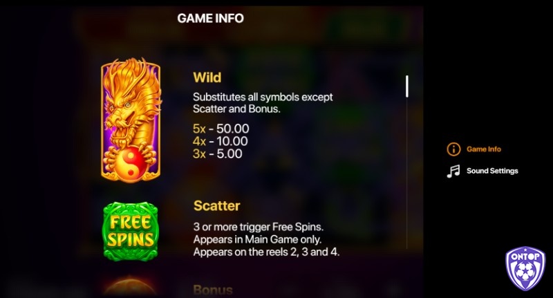 Biểu tượng Wild là biểu tượng rồng trong game DragonWins