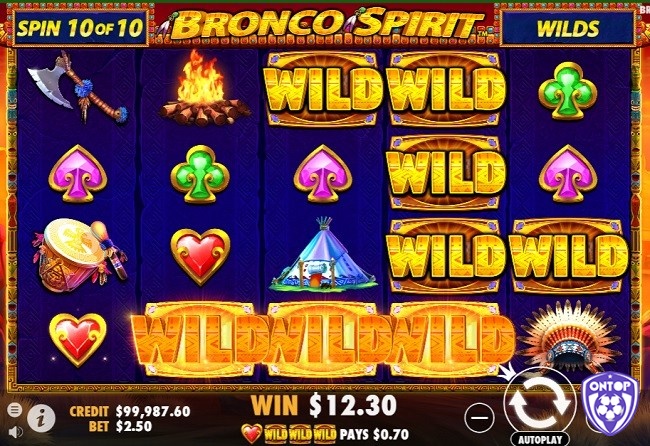 Biểu tượng Wild trong Free Spin Slot Game có thể thay thế bất kỳ biểu tượng nào trong game