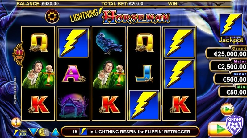 Lối chơi Lightning Horseman Jackpot có gì thú vị?