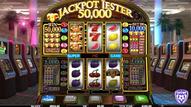 Khám phá thế giới máy đánh bạc cực hấp dẫn trong Jackpot Jester 50000 Hot Jackpot