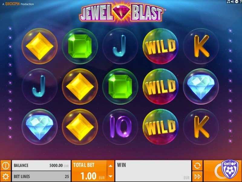 Cách chơi game slot Jewel Blast rất đơn giản