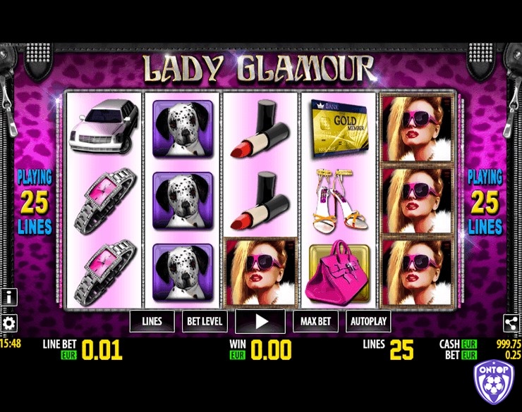 Cách chơi slot Lady Glamour rất đơn giản