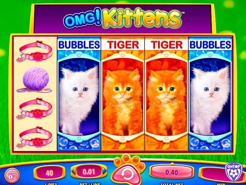 Cách chơi game slot OMG Kittens cực kỳ đơn giản