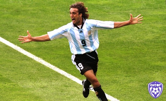 Tiền đạo hay nhất Copa America - Gabriel Batistuta (Argentina)
