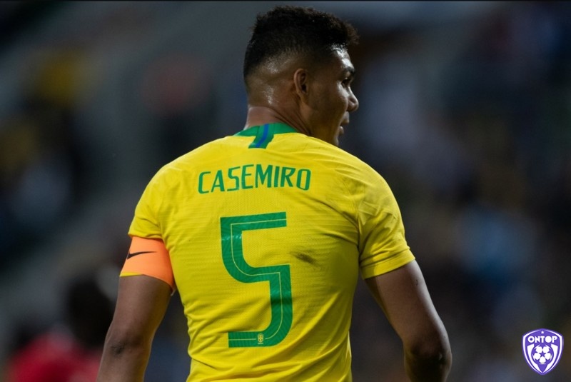 Casemiro là tiền vệ trụ cột của hệ thống phòng ngự Brazil tại Copa America
