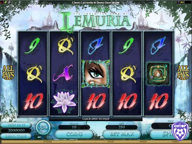 Tham gia ngay slot game Land of Lemuria để có những trải nghiệm tuyệt vời nhé