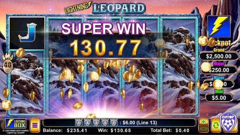 Chủ đề trong game Lightning Leopard đầy ấn tượng