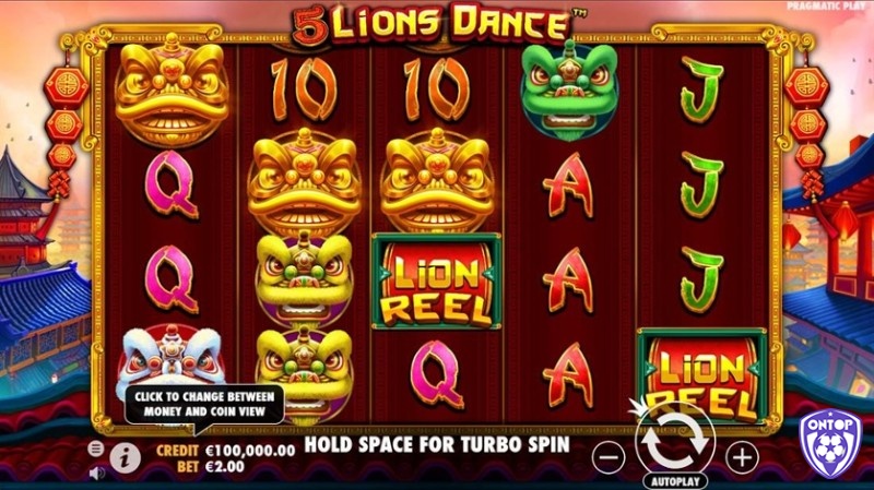 Người tham gia cần nắm chắc luật chơi Lion Dance Jackpot