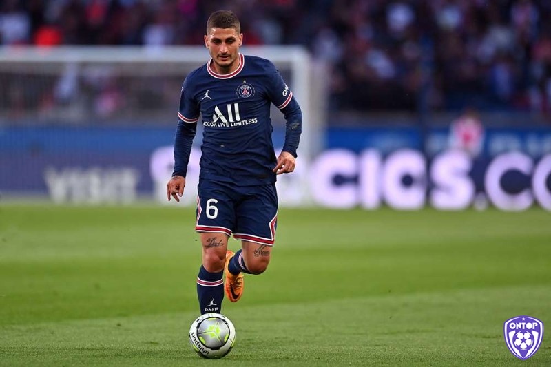 Tiền vệ trung tâm hàng đầu của Paris Saint-Germain là Marco Verratti