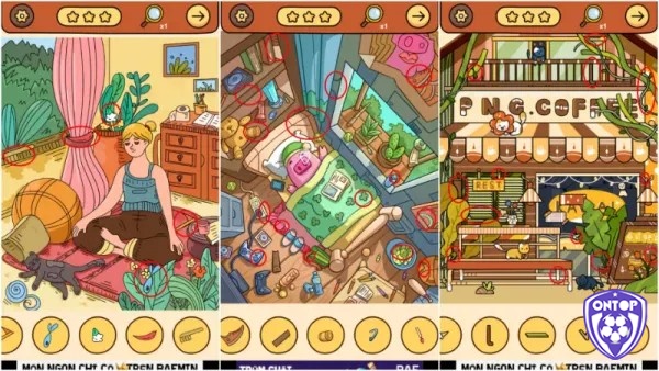 Game tìm đồ vật là game có bối cảnh đồ họa phức tạp