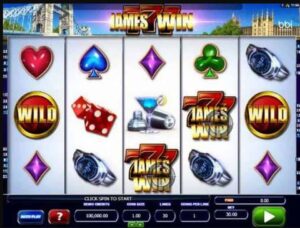 James Win: Trò chơi slot lấy cảm hứng từ James Bond