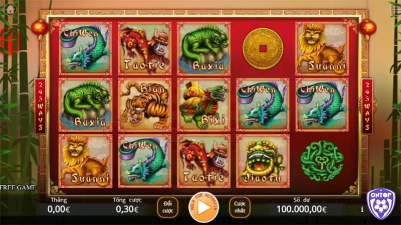 Slot game League of Dragons lấy chủ đề về rồng thần đầy may mắn và bí ẩn