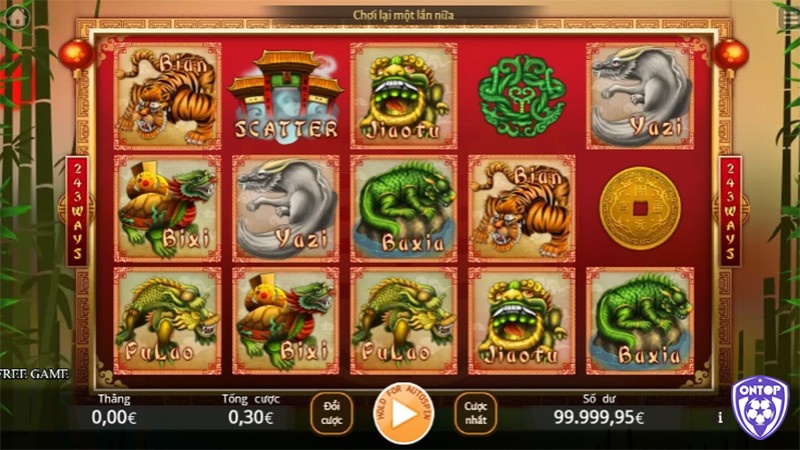 Biểu tượng satter sẽ giúp mở các vòng quay may mắn trong game rồng đầy bí ẩn này